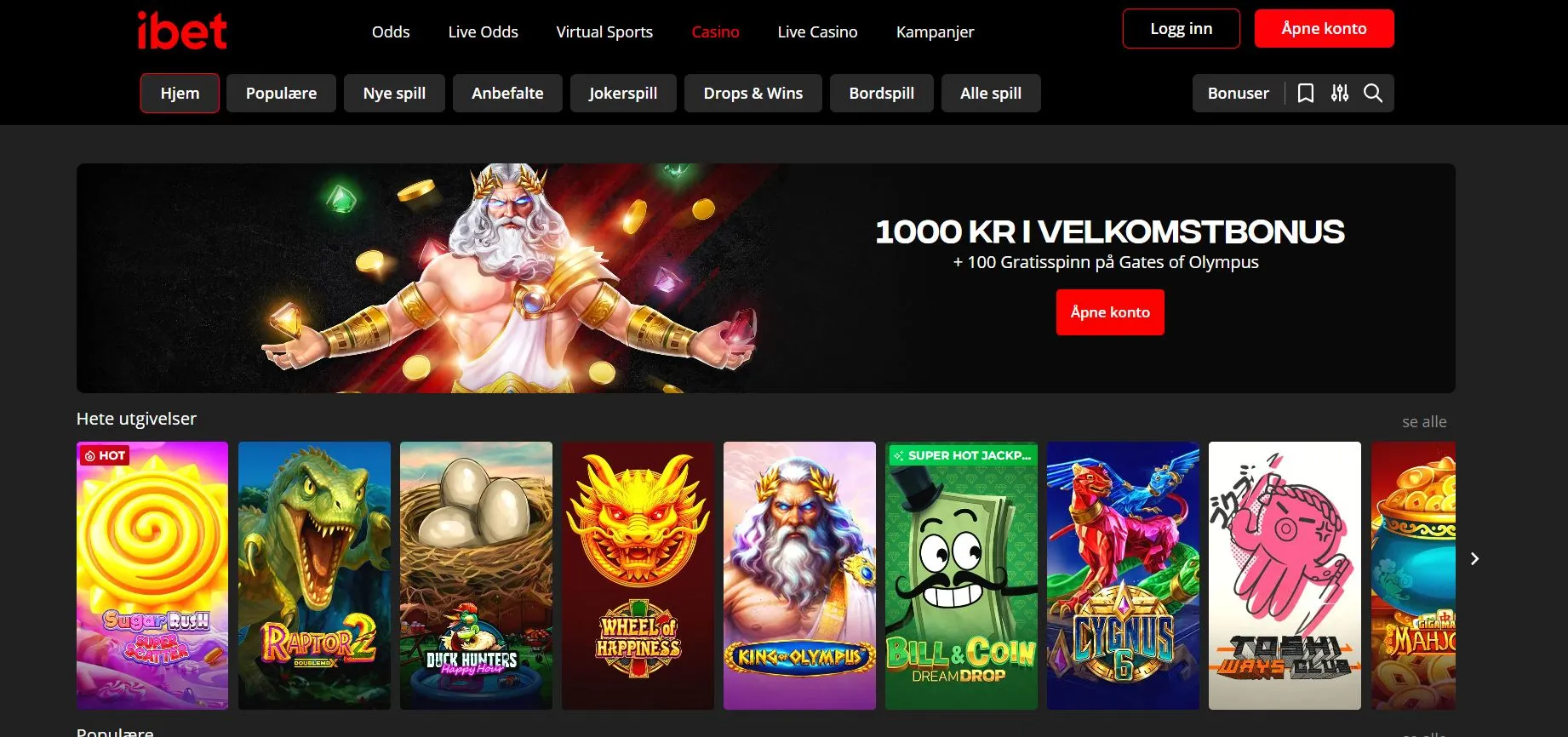 Hva er iBet Casino? Hva er iBet Casino?