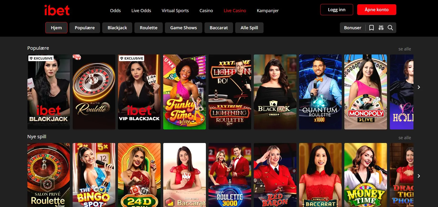 Registrering og innlogging Registrering og innlogging